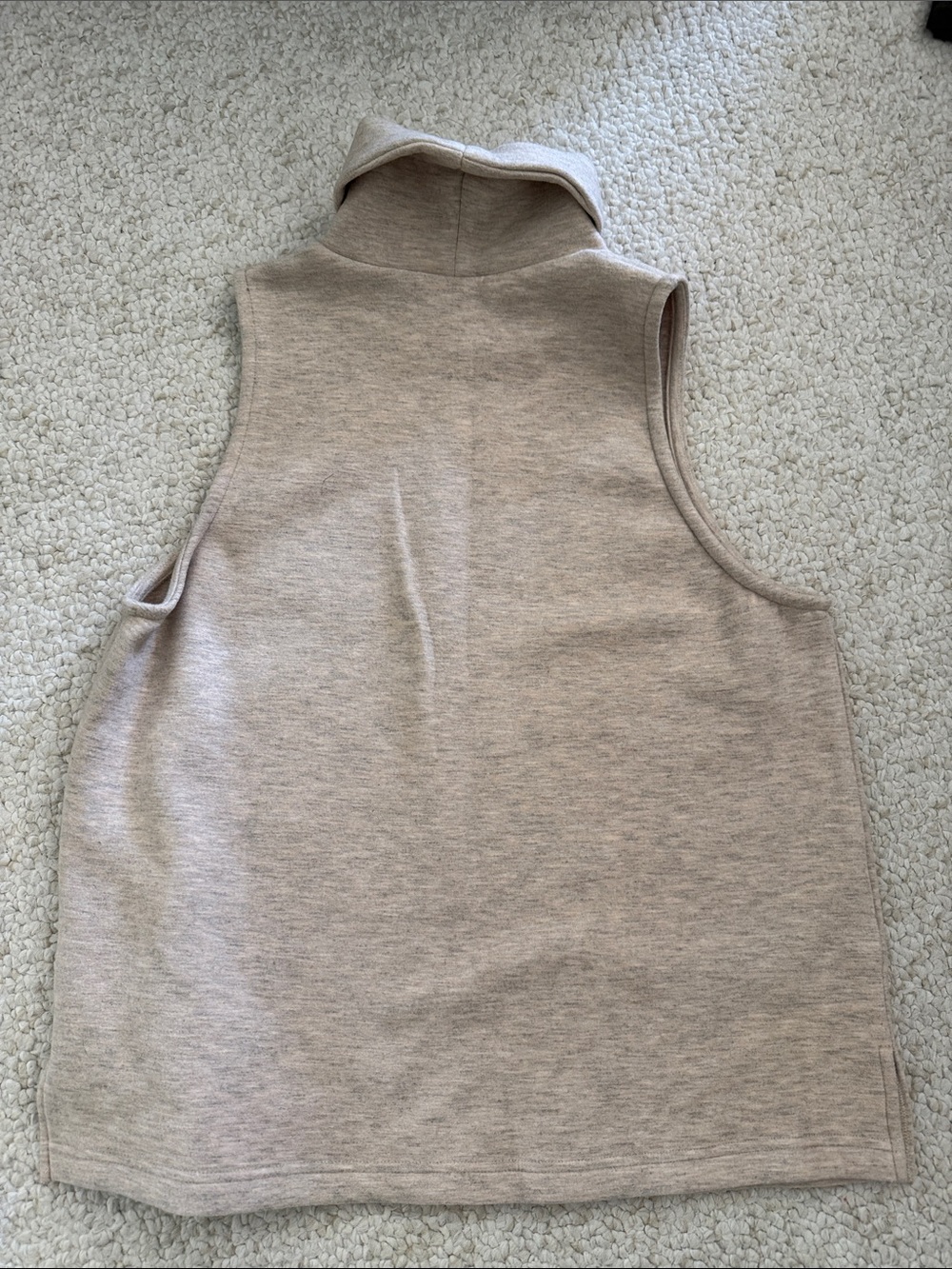 OGL brand 2 piece sleeveless turtleneck and wide legged knit pants, Size L - Picture 6 of 14